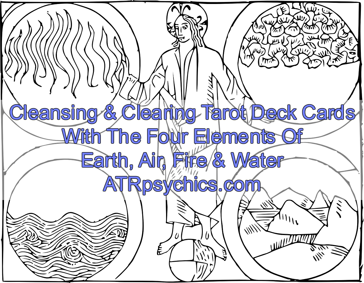 Cleansing & Clearing Tarot Deck Cards With The Four - Posterazzi The World Soul 1487 Nrepresentation Of The (1280x996), Png Download