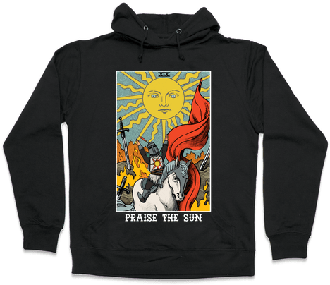 The Devil Tarot Card Hoodie Baphomet Gothic Satanic Occult Horror Sweatshirts EB