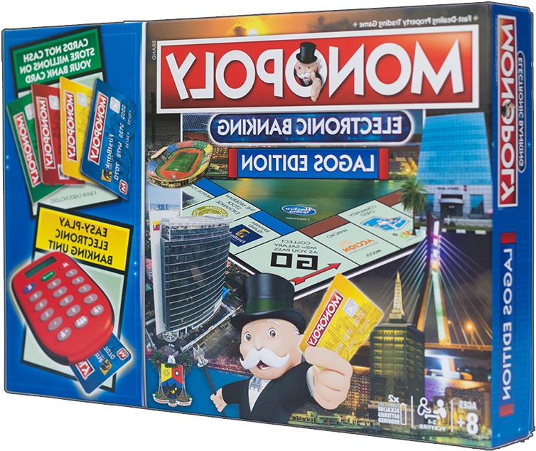 Electronic Banking Monopoly - Monopoly New Electronic Banking (782x782), Png Download