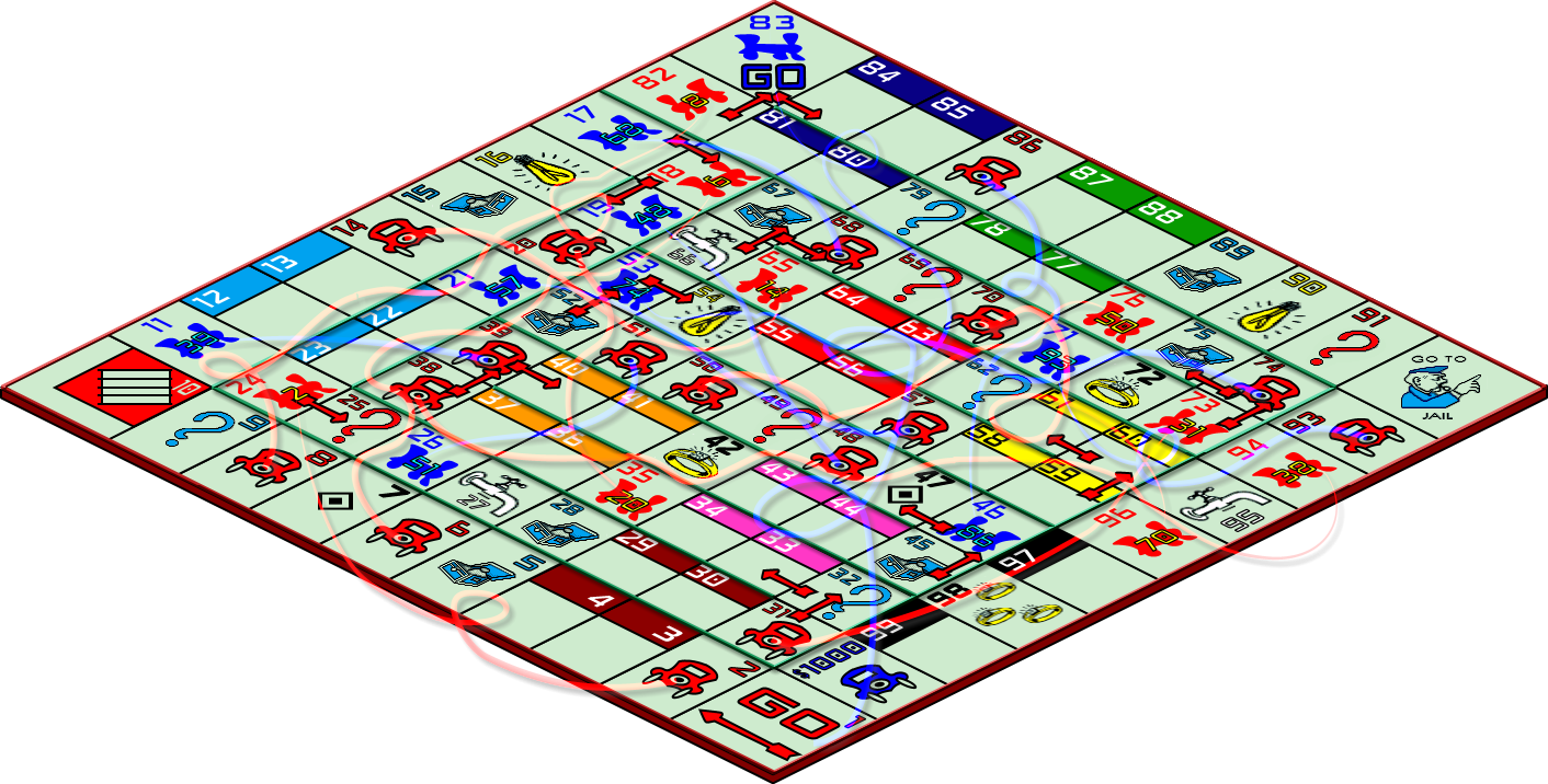 As Requested In The Forum Games Discussion Thread - Monopoly (1412x716), Png Download