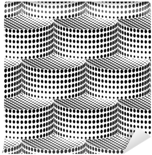3d Cylinders Halftone Geometric Vector Seamless Pattern - Tropicana Express Hotel And Casino (400x400), Png Download