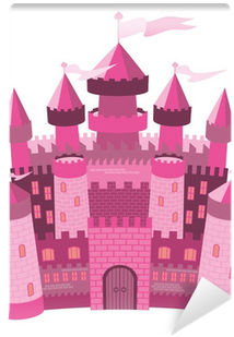 Fairy Tale Ìnk Magic Castle, Vector Illustration Wall - Fairy Tale (400x400), Png Download