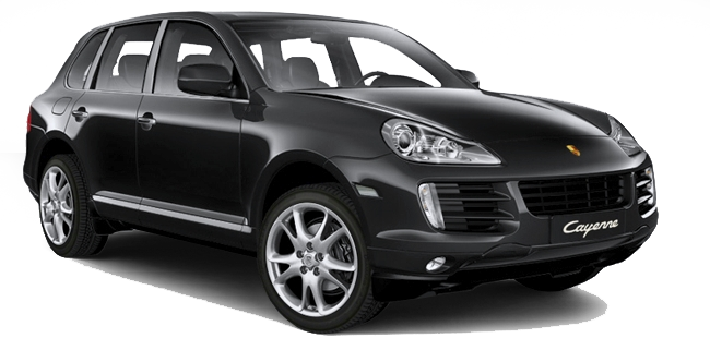 We Convert Luxury Cars Into Light Commercial Vehicles - Porsche Cayenne 2010 Black (650x310), Png Download