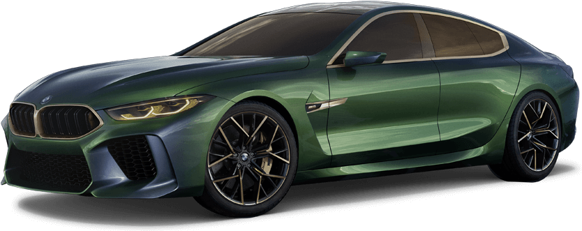 Concept Vehicles - Bmw M8 Gran Coupe (1024x353), Png Download