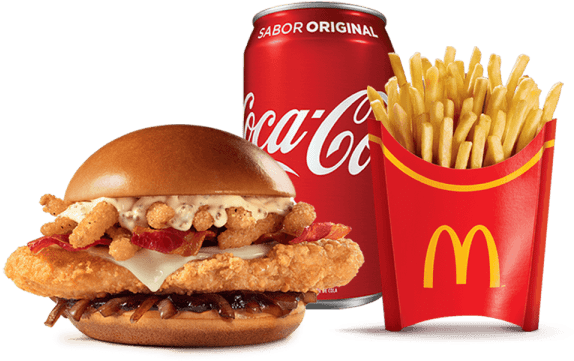 Mcoferta Bacon Smokehouse - Coca Cola (600x600), Png Download