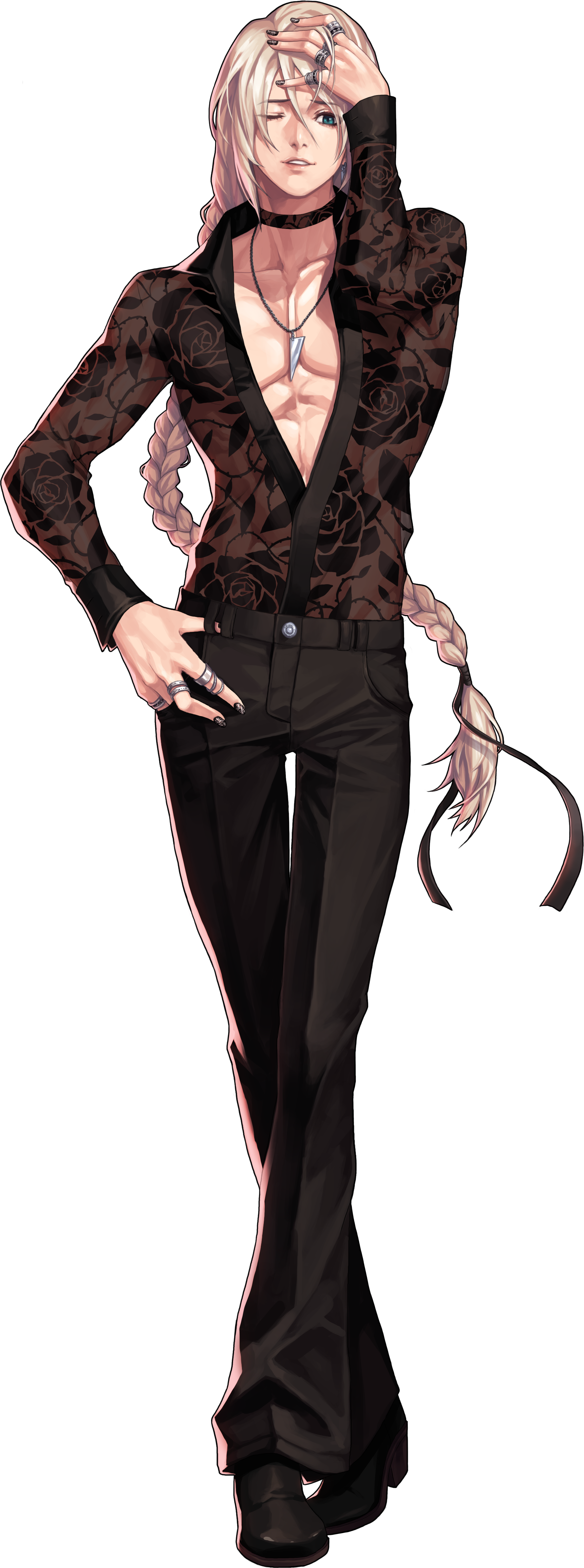 Black Survival Is A Point And Click Real Time Survival - Black Survival Camilo (1760x4721), Png Download