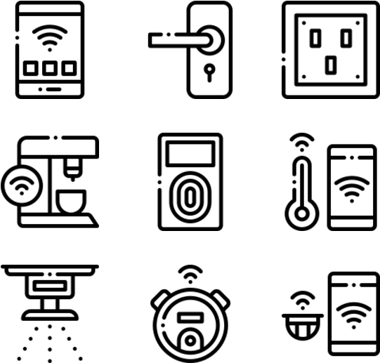 Smarthome - Home Appliances Icon Png (600x564), Png Download
