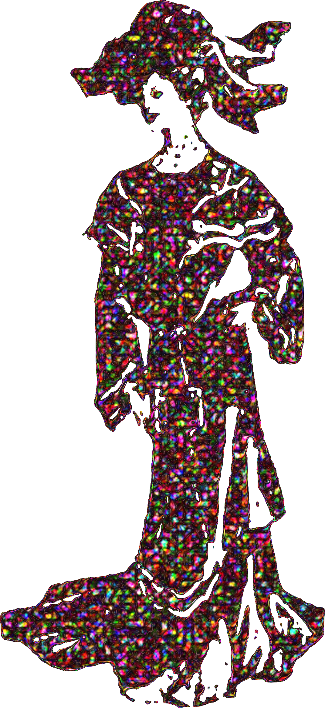 This Free Icons Png Design Of 1903 Lady Fashion - Portable Network Graphics (1071x2329), Png Download