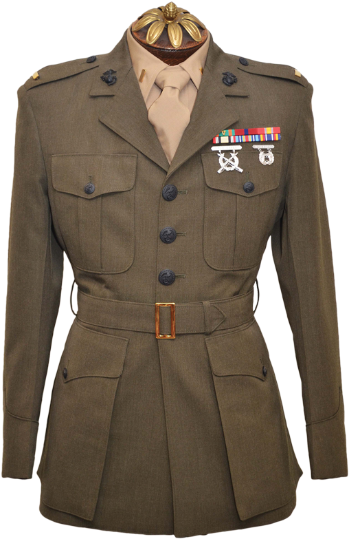 Male Service Coat Only - Usmc Alpha (800x800), Png Download