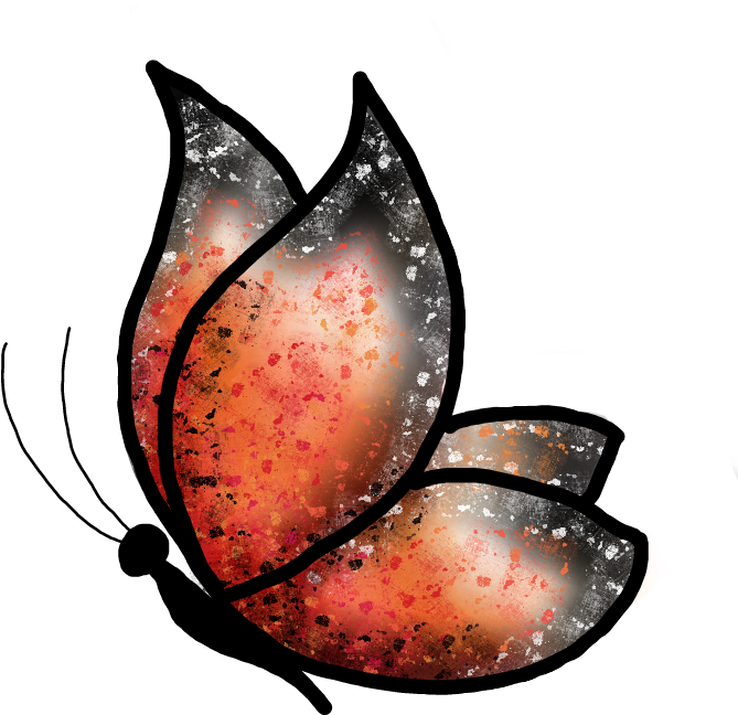 Largest Collection Of Free To Edit Monarch Stickers - Illustration (716x839), Png Download