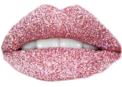 #sparkel #glitter #challange - Glitter Lips Vintage Pretty (400x287), Png Download