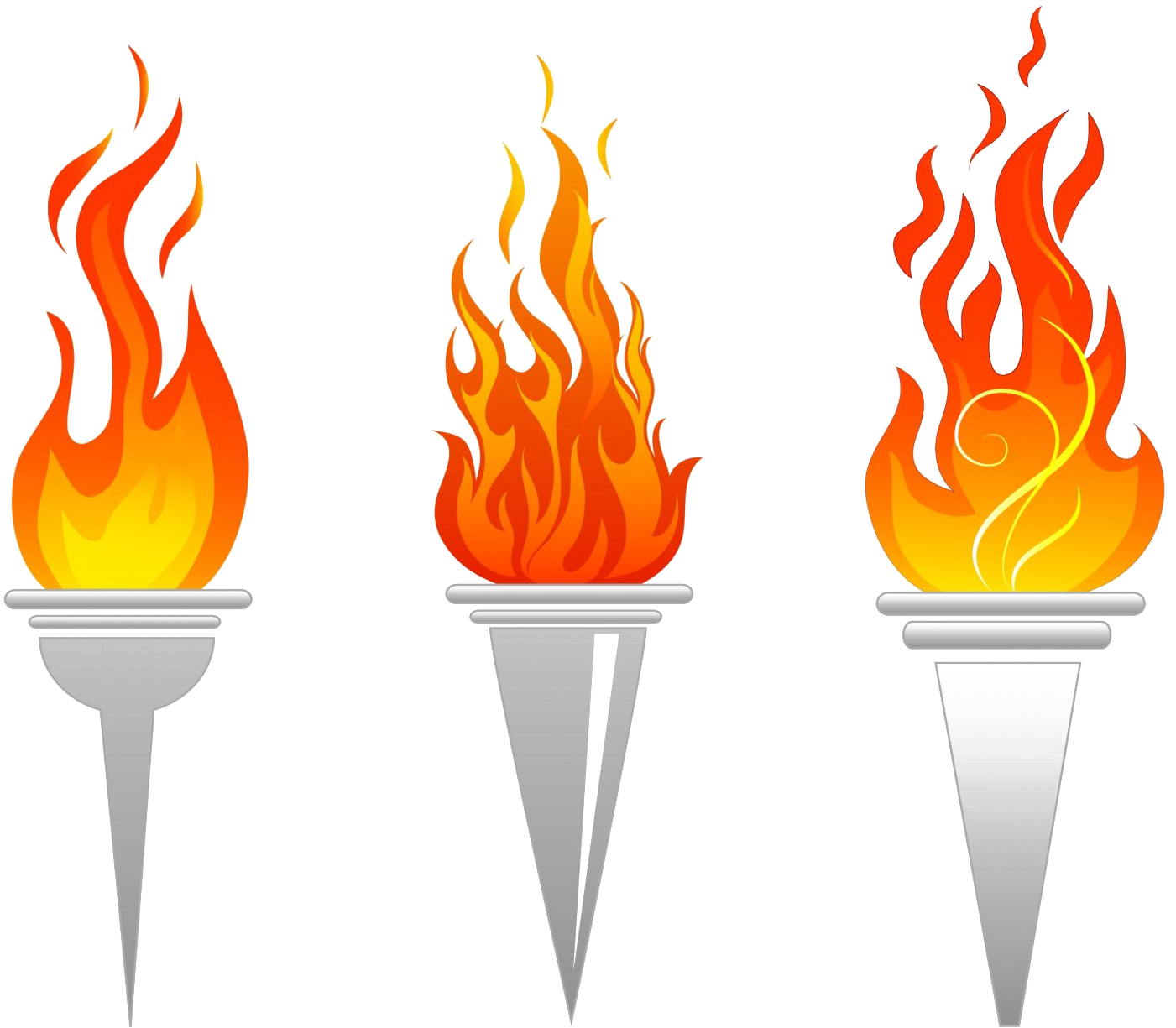 Olympic Torch Png File - Torch Clip Art Free (1600x1344), Png Download