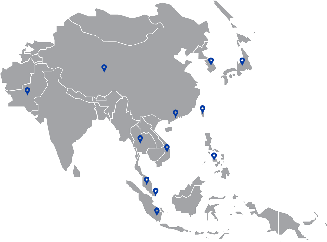 Click On Locations For More Information - South Asia Subregional Economic Cooperation (1100x810), Png Download