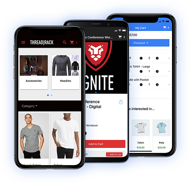 Woocommerce Mobile Apps - Mobile Phone (637x611), Png Download