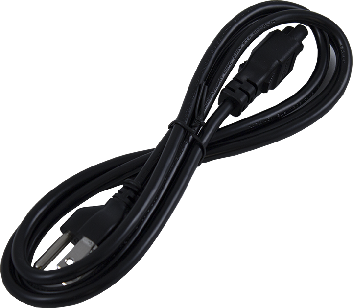 Us Canada Power Cord For Micro Elite Check Scanner - Usb Cable (721x629), Png Download