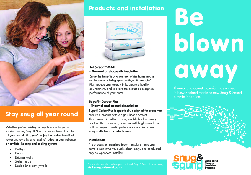 Snug & Sound - Flyer (850x595), Png Download