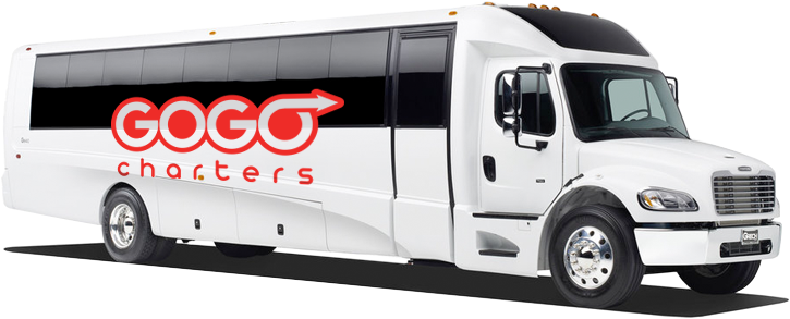 30 Passenger Minibus - Freightliner Bus (842x473), Png Download