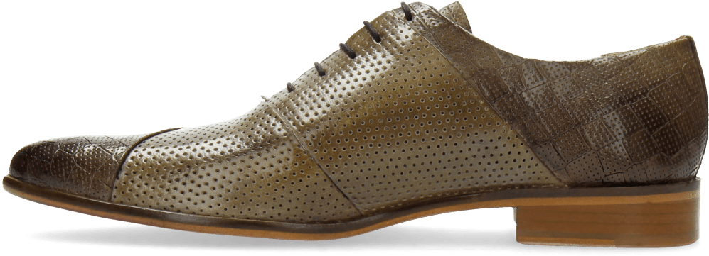 Oxford Shoes Toni 20 Crock Perfo Big Croco Stone Oxygen - Leather (1024x1024), Png Download