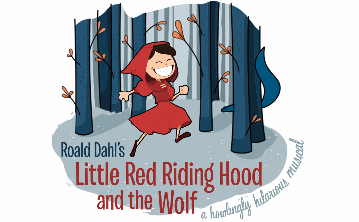 Roald Dahl's Little Red Riding Hood And The Wolf Ntpa - Wolf And Red Riding Hood (1200x743), Png Download
