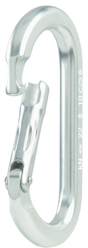 Cmc Rescue Aluminum Oval Carabiner - Carabiner (906x1024), Png Download