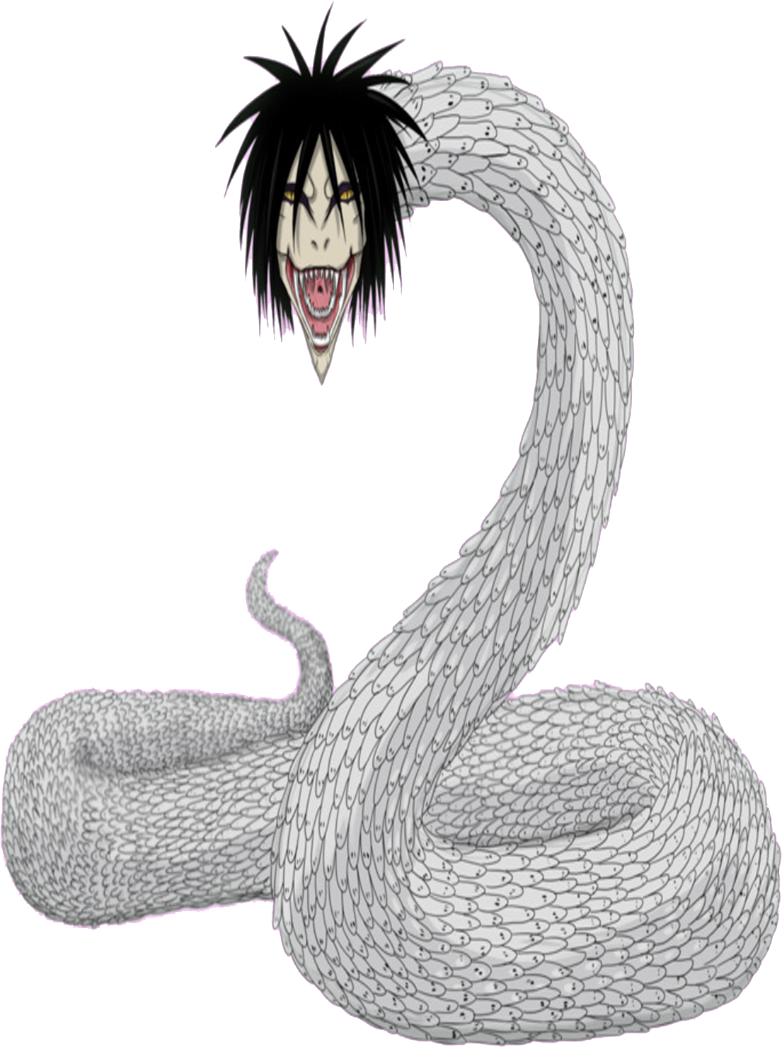 Orochimaru True Form Anime Naruto Sasuke Boruto Ninja - Naruto Orochimaru True Form (1140x1568), Png Download