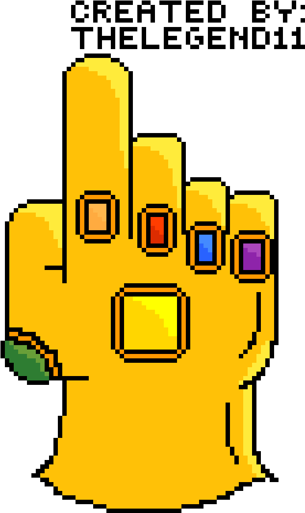 Infinity Gauntlet Courser - Infinity Gauntlet (1152x1152), Png Download