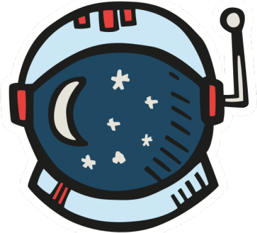 Clip Art Astronaut Helmet (640x480), Png Download