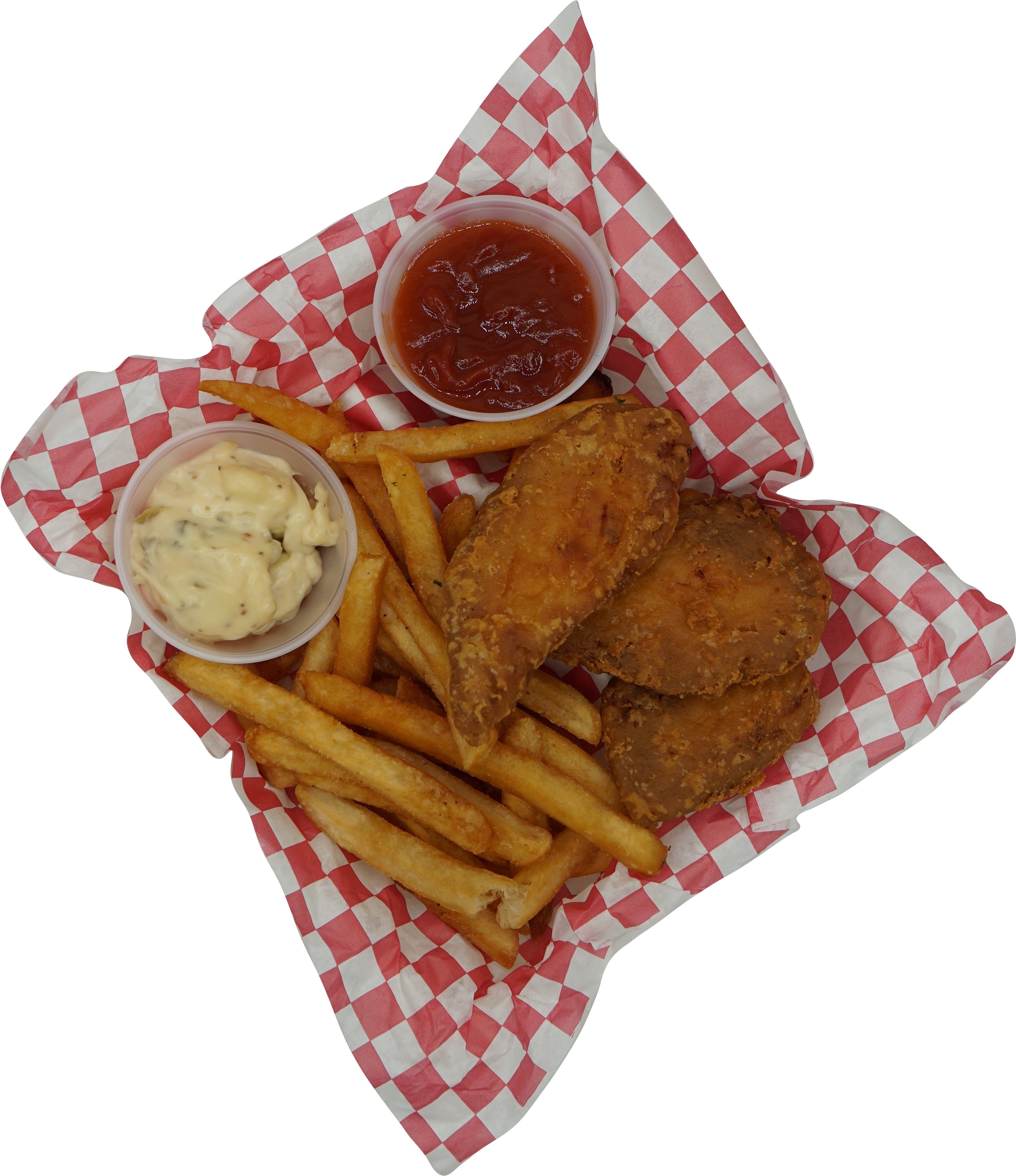 5 Fish & Chips - White (3376x6000), Png Download