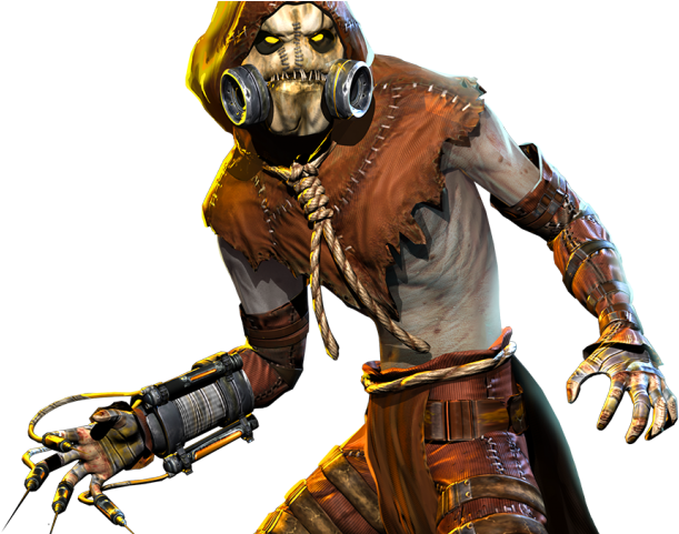 Batman Arkham Knight Clipart Arkhamverse - Batman Arkham Underworld Scarecrow (640x480), Png Download