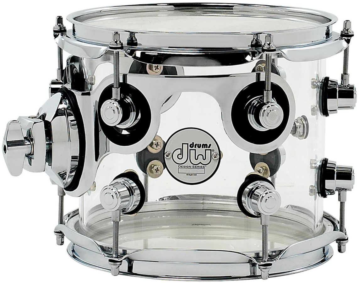 Drums Transparent - Bateria Dw Transparente (1599x900), Png Download