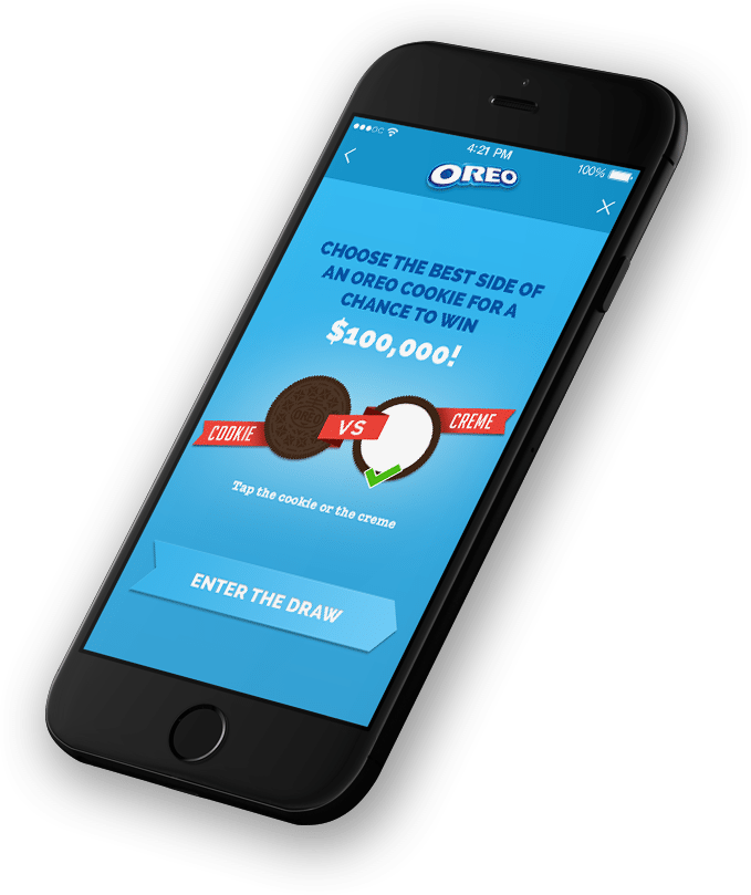 Twist, Lick, Dunk Game Allows Players To Win Or Purchase - Iphone (679x809), Png Download