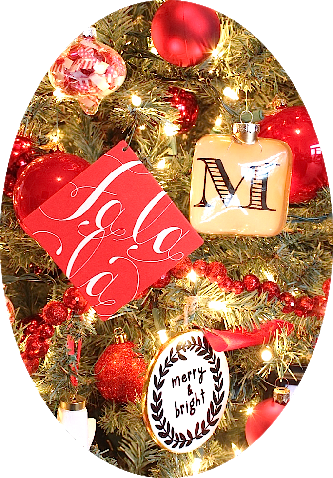 Christmas Tree Detail1 - Christmas Ornament (683x981), Png Download