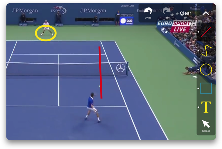 Drawing Tools - Soft Tennis (750x500), Png Download