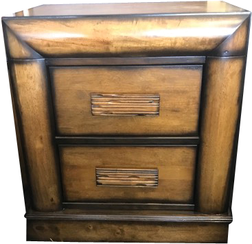 Davina 3 Drawer Bedside Table - Drawer (480x640), Png Download
