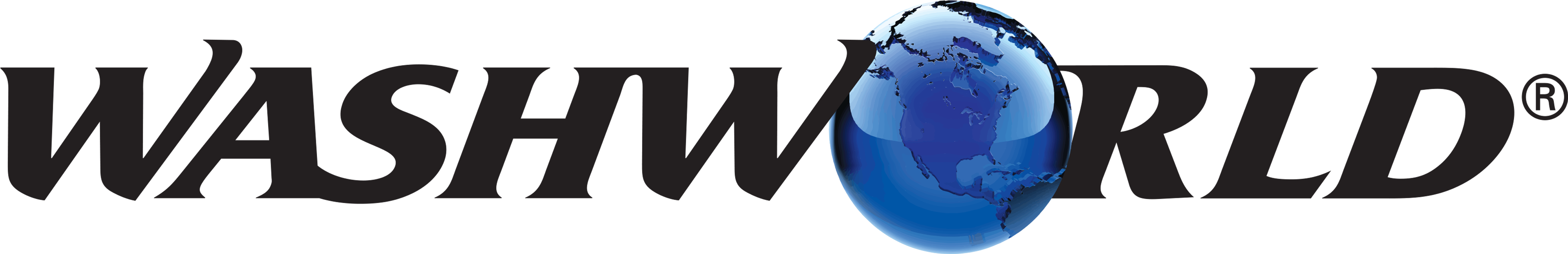 Washworld Logo - Washworld Car Wash Logo (4500x1164), Png Download