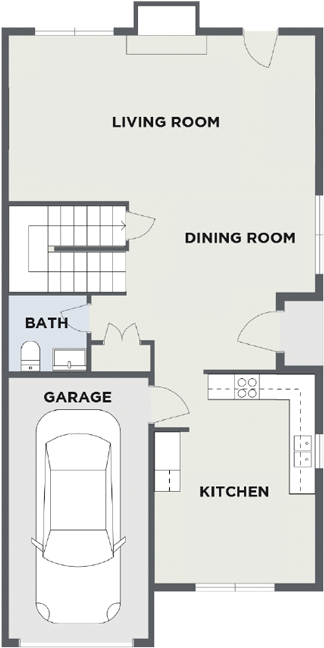Floor Plans Unit B 1,925 Sf Starting At $2,000 Room - Floor Plan (600x671), Png Download