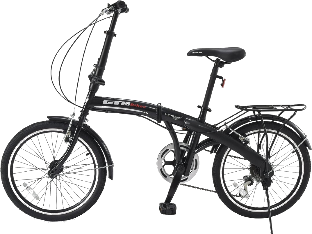 Gtm 20 6 Speed Foldable Bicycle Folding Bike Shimano - Shimano Folding Bike Price (1080x1080), Png Download