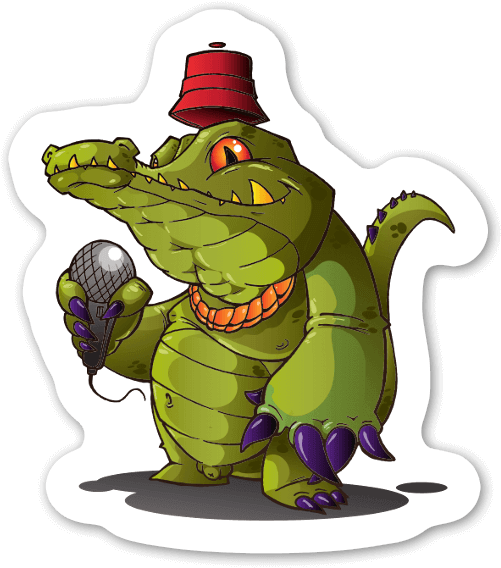 Mic Crocro Check - Nile Crocodile (534x600), Png Download