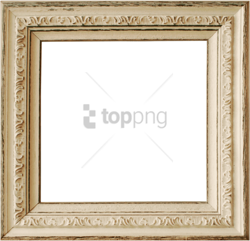 Free Png Old Wooden Frame Png Png Image With Transparent - Baby Girl Headbands (850x812), Png Download