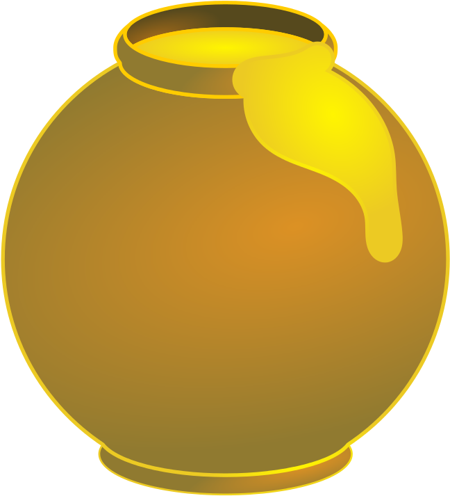 File - Honeypot - Svg - Clip Art (768x768), Png Download