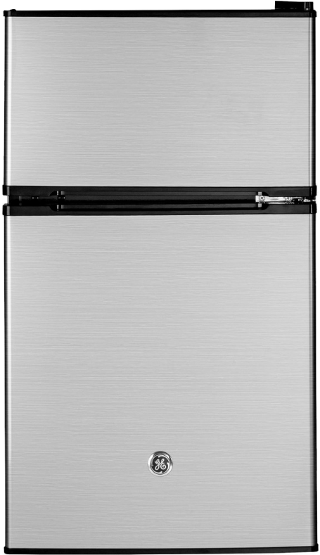 Ge Double-door Compact Refrigerator - Small Refrigerator Lowes (1024x1024), Png Download