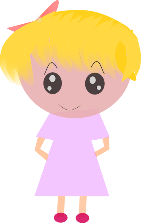 Cartoon Child Drawing Girl Eye - Cartoon (474x750), Png Download
