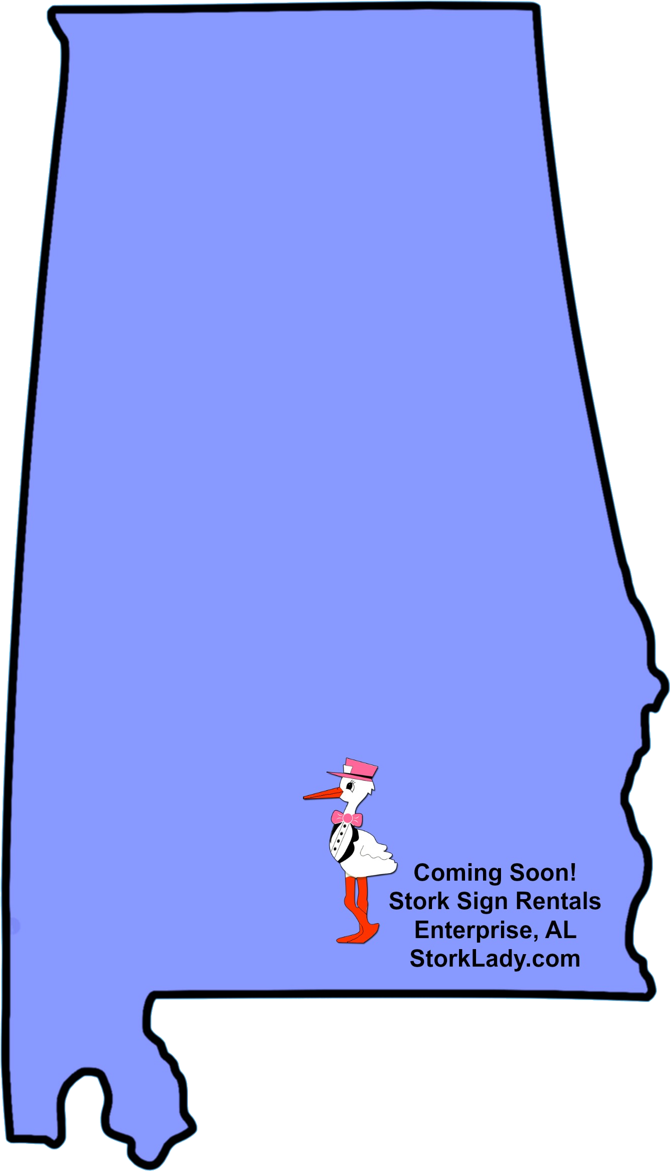 Enterprise, Al Stork Lawn Sign Rentals (1439x2400), Png Download