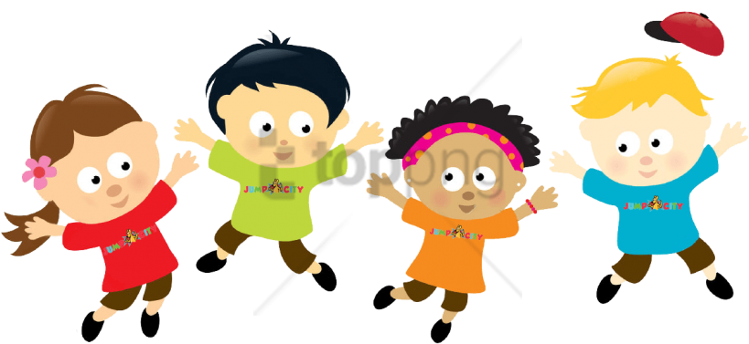 Free Png Children Jumping Png Png Image With Transparent - Summer School Clipart (850x384), Png Download