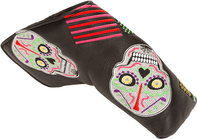 Sugar Skull Blade Putter Cover - Coin Purse (1000x800), Png Download