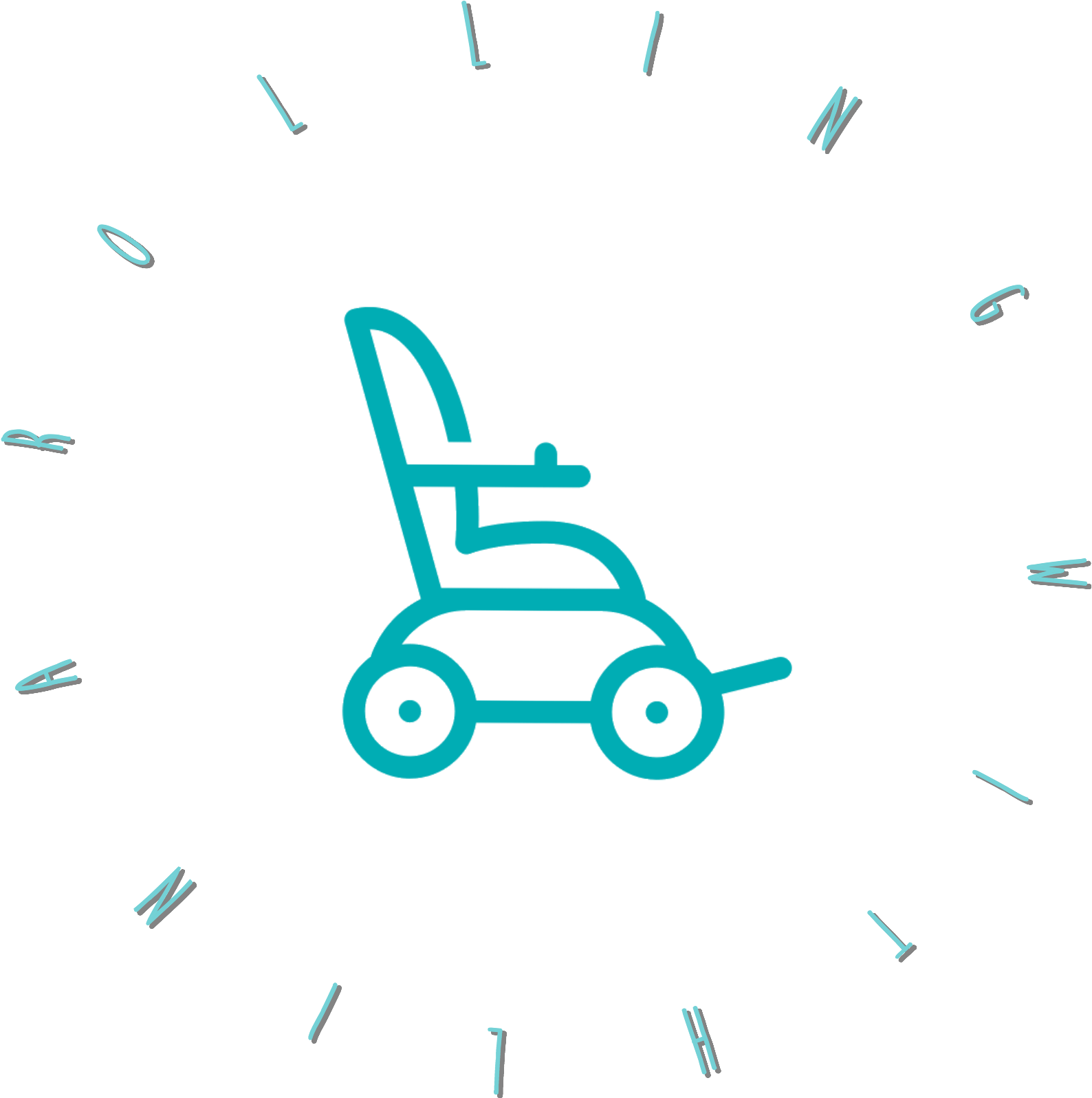 Sustainable Pop-up - Electric Wheel Chair Clipart (2000x2000), Png Download