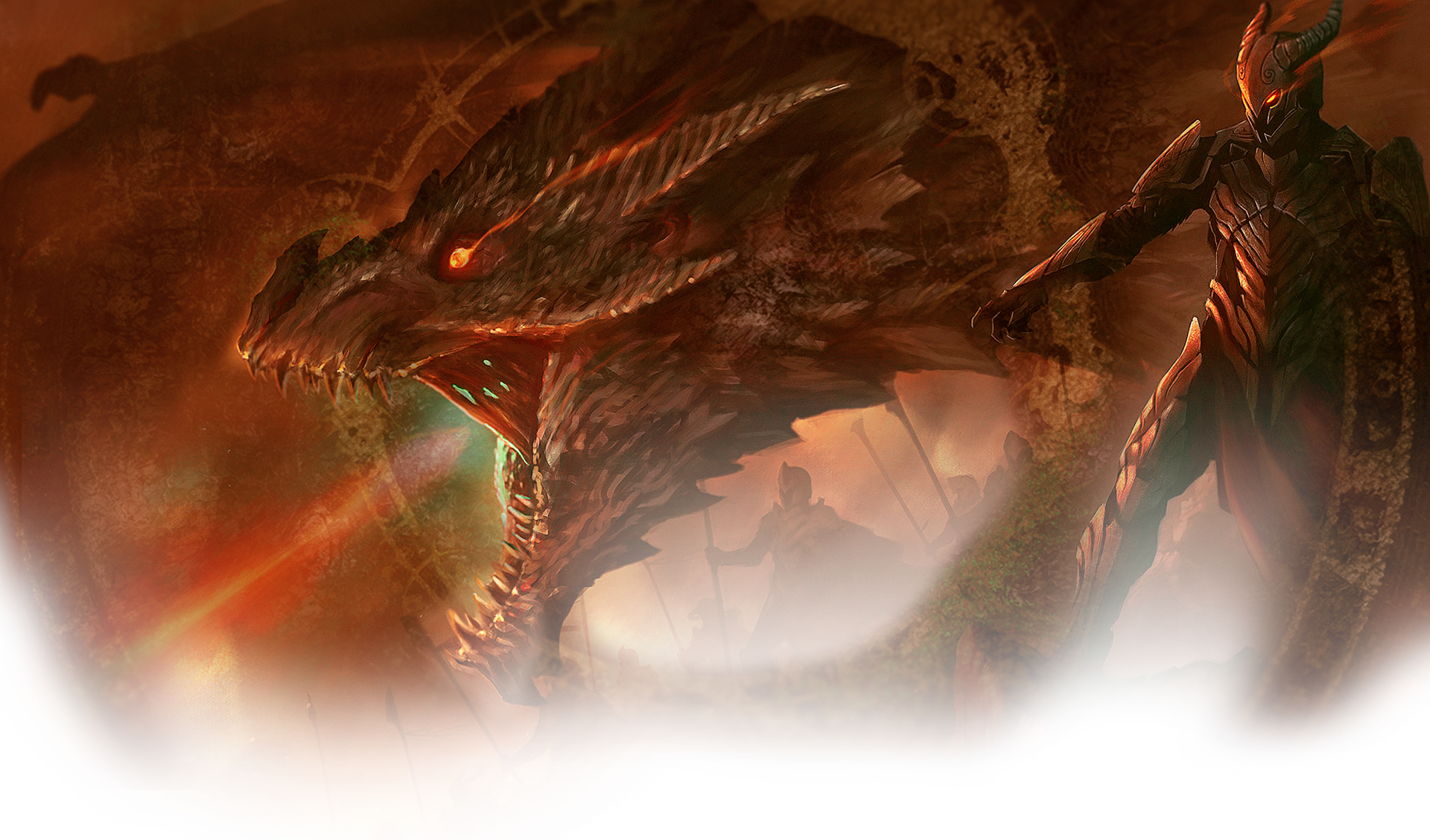 Dragon (1920x1128), Png Download