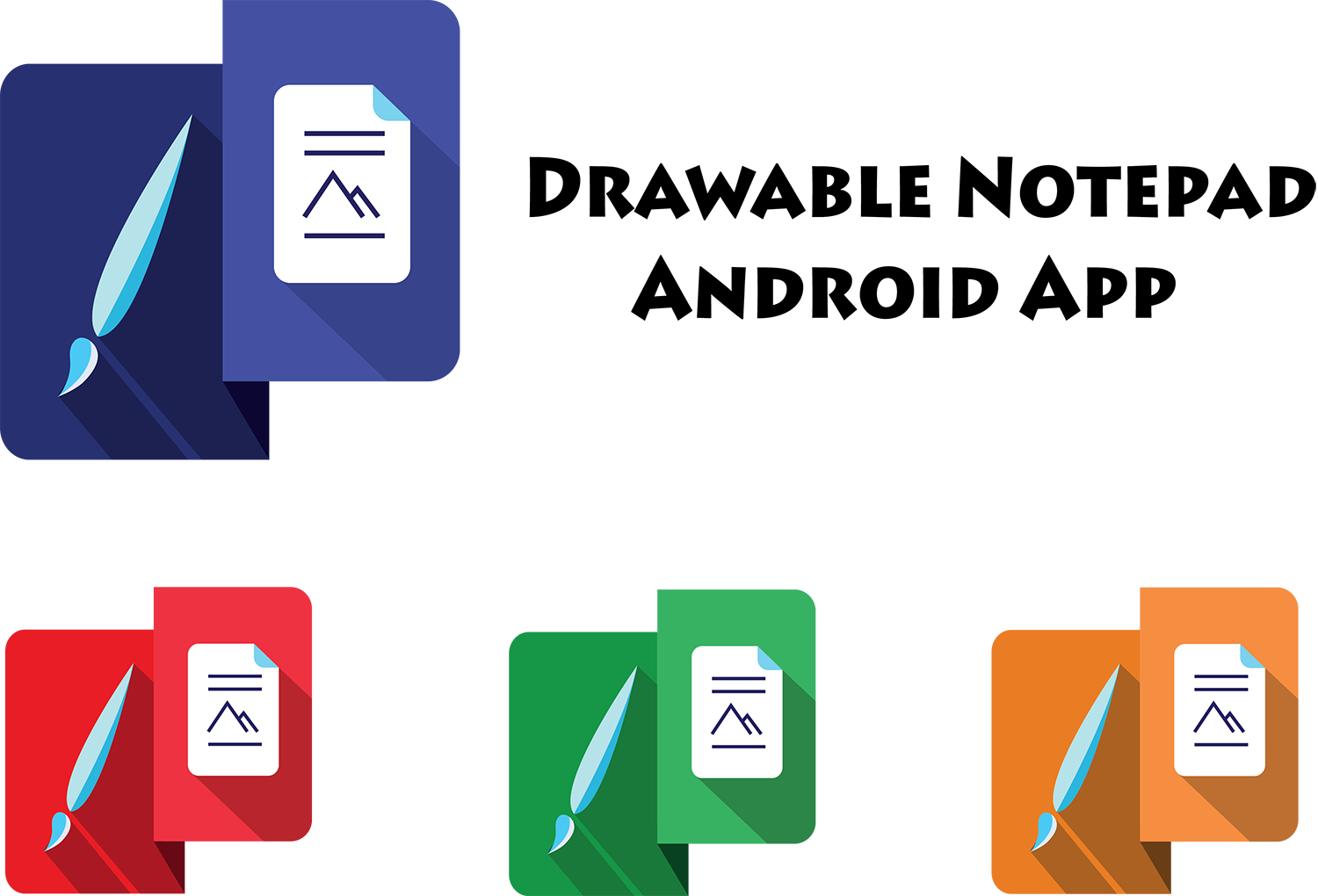 Drawable Notepad-colors - Dry Holi (1500x1020), Png Download