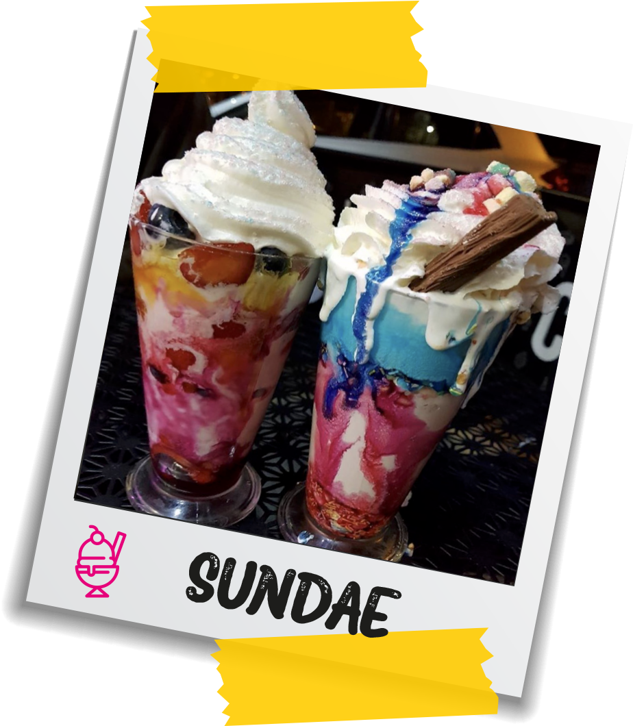 Menu - Sundae (1201x1059), Png Download