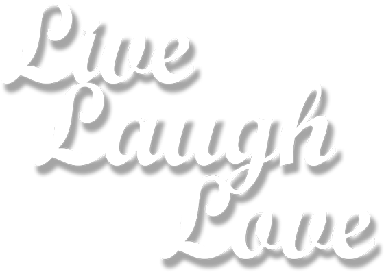 Live Laugh Love - Calligraphy (600x600), Png Download
